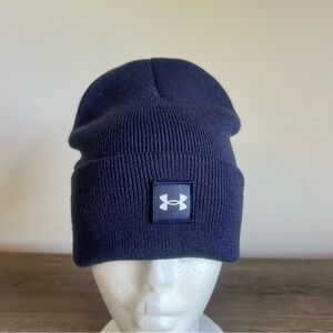 Under Armour Tactical Stealth Colder Conditions Navy Blue Beanie H2460